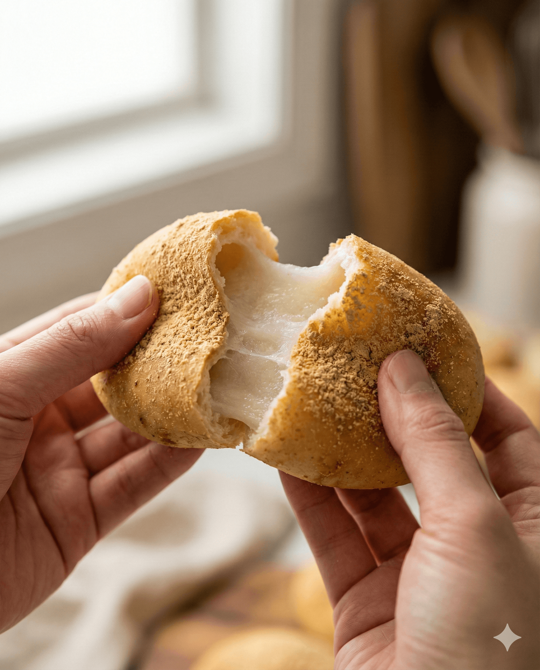 부안감자빵 단면